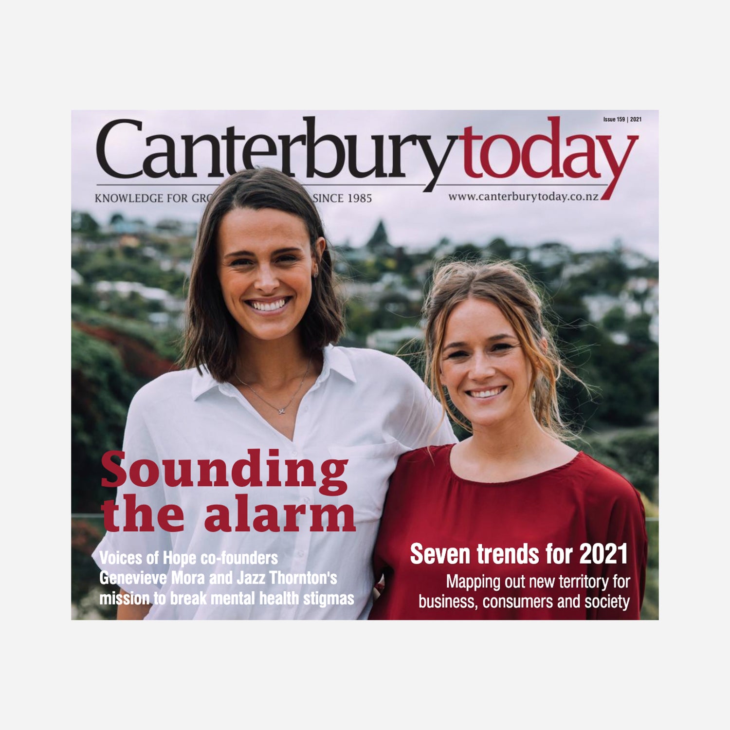 Jazz and Gen are featured in an article for Canterbury Today Magazine