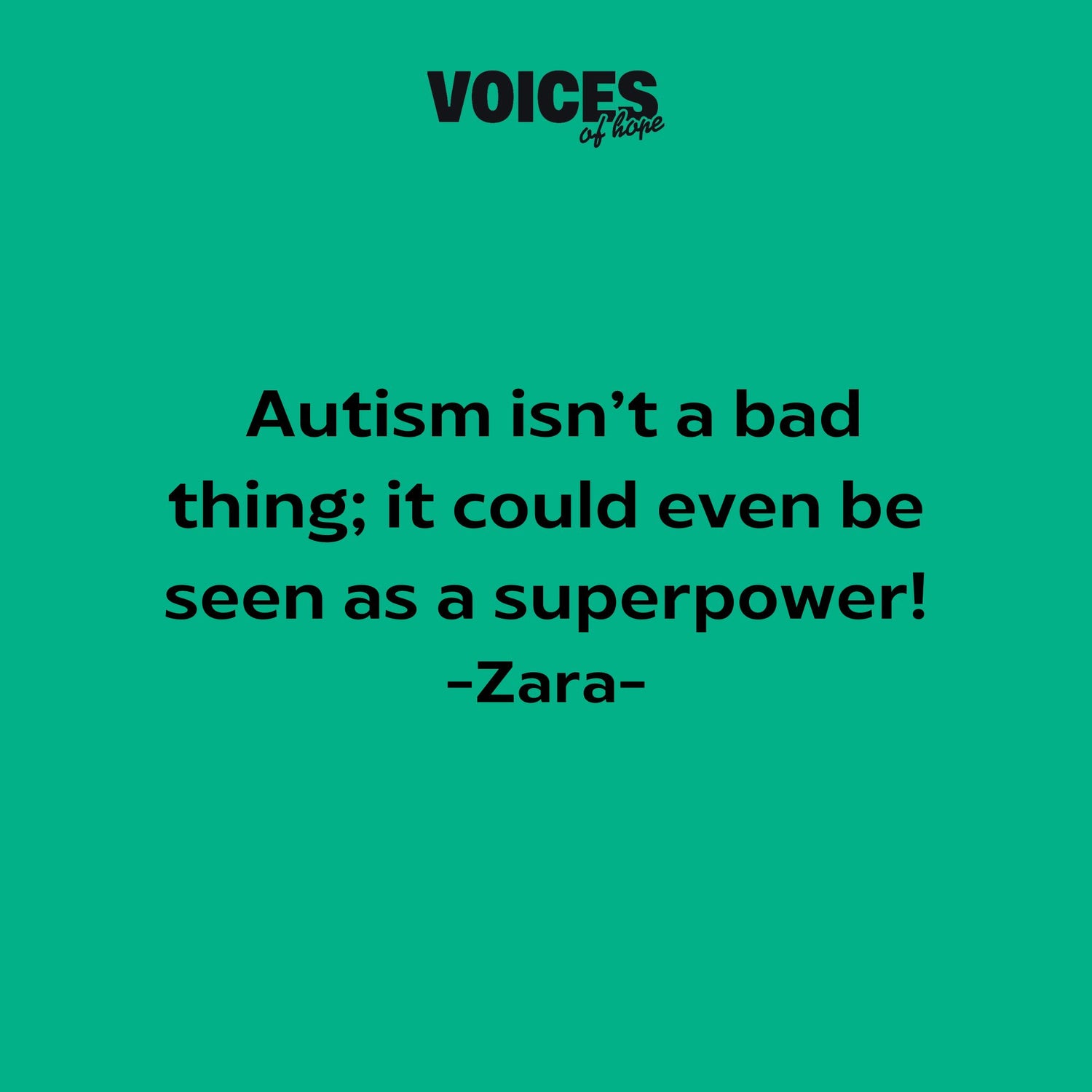 Autism - My Superpower!