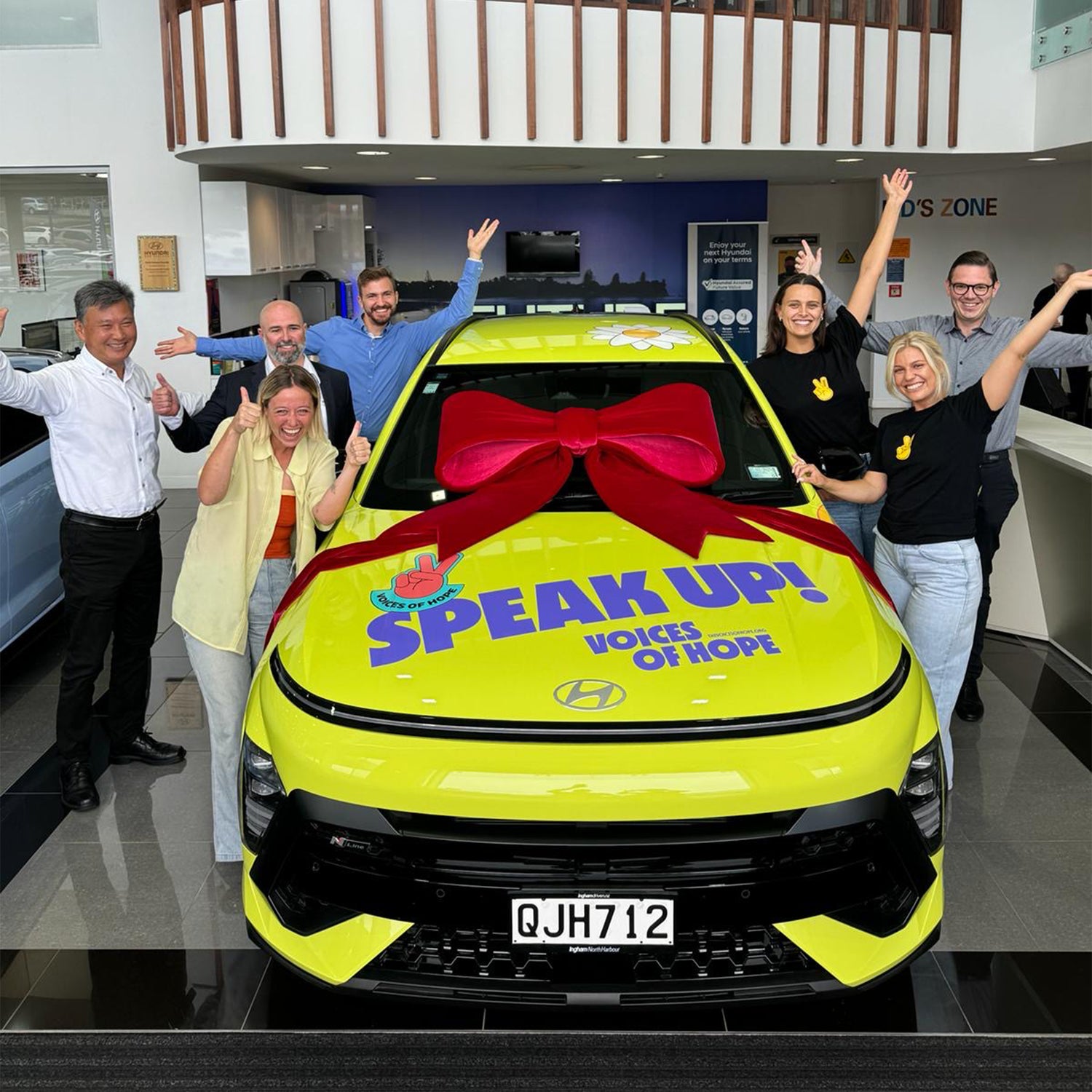 North Harbour Hyundai partners with Voices of Hope