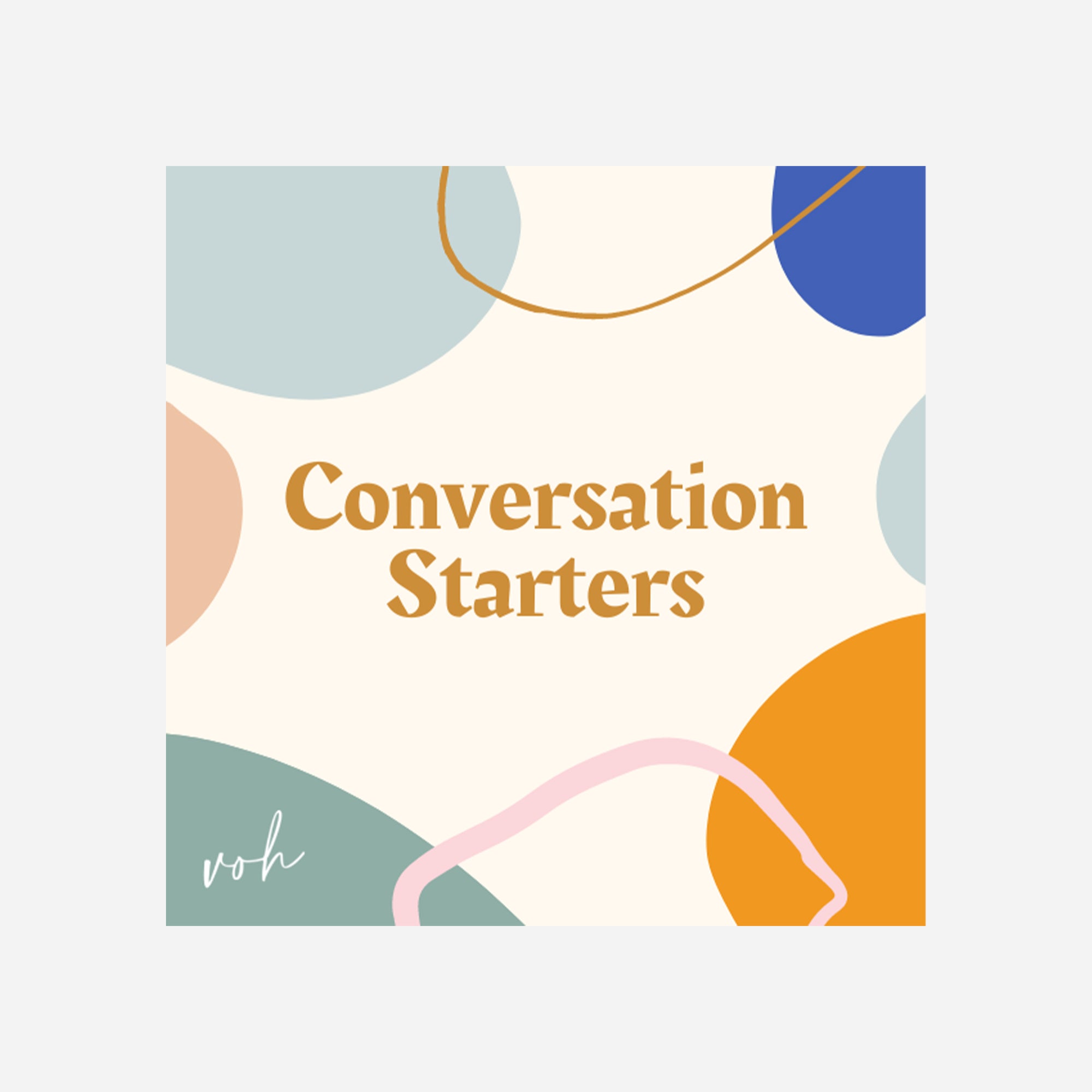 VOH Conversation Starters (Card Set)