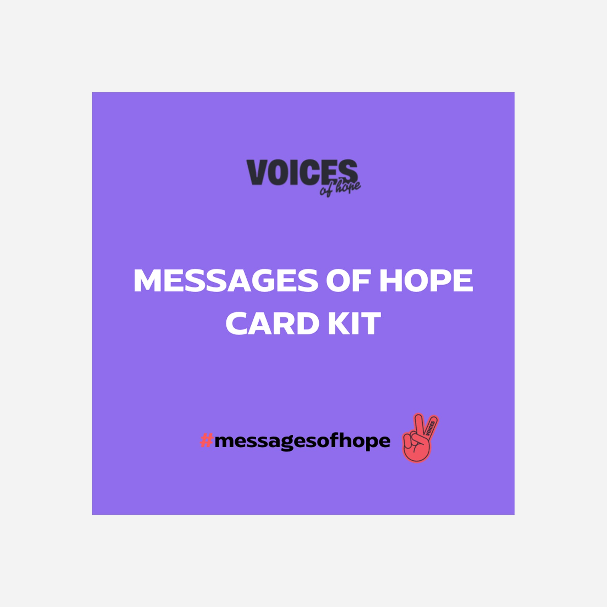 Messages of Hope Card Kit