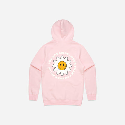Pink Hoodie You Are More Loved Than You Even Know - Main Image